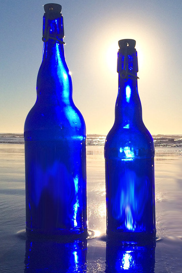 plain-bottles-blue-bottle-love