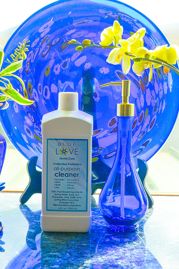 blue bottle for money plant Blue Love All Purpose Cleaner – Blue Bottle Love