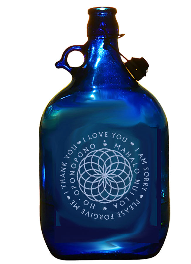 5 Liter Sandblasted Bottles – Blue Bottle Love