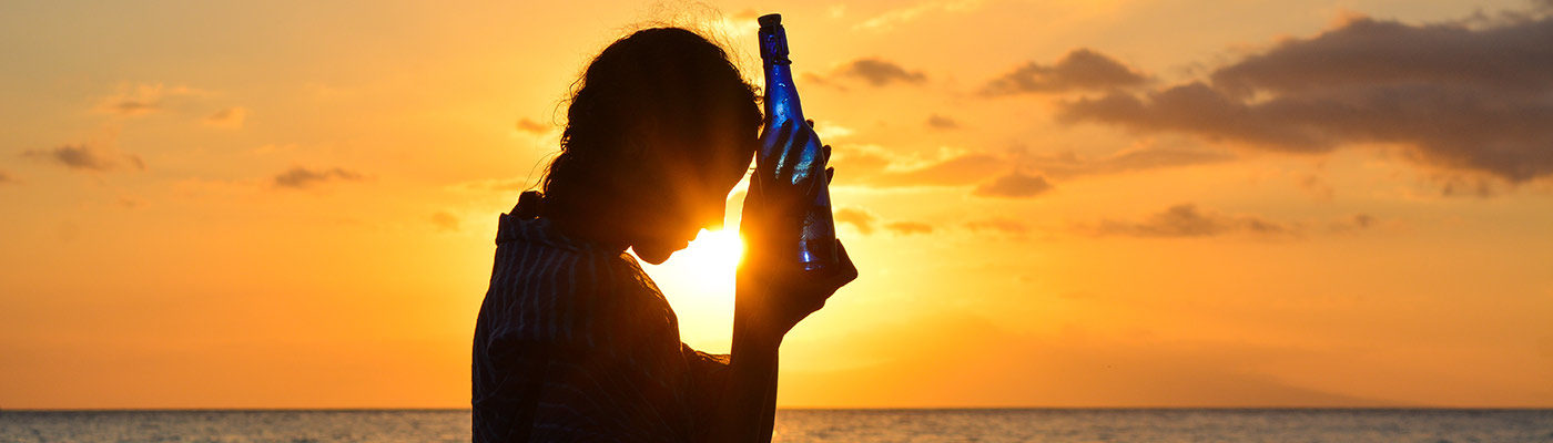 sunset-water-blessing-blue-bottle-love