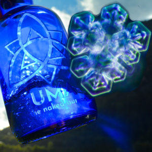 UMA blue bottle love and UMA water crystal